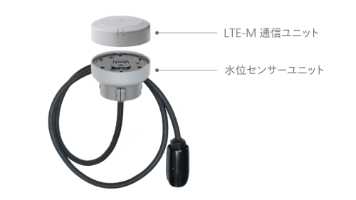 LTE-M水位センサー_ユニット構成