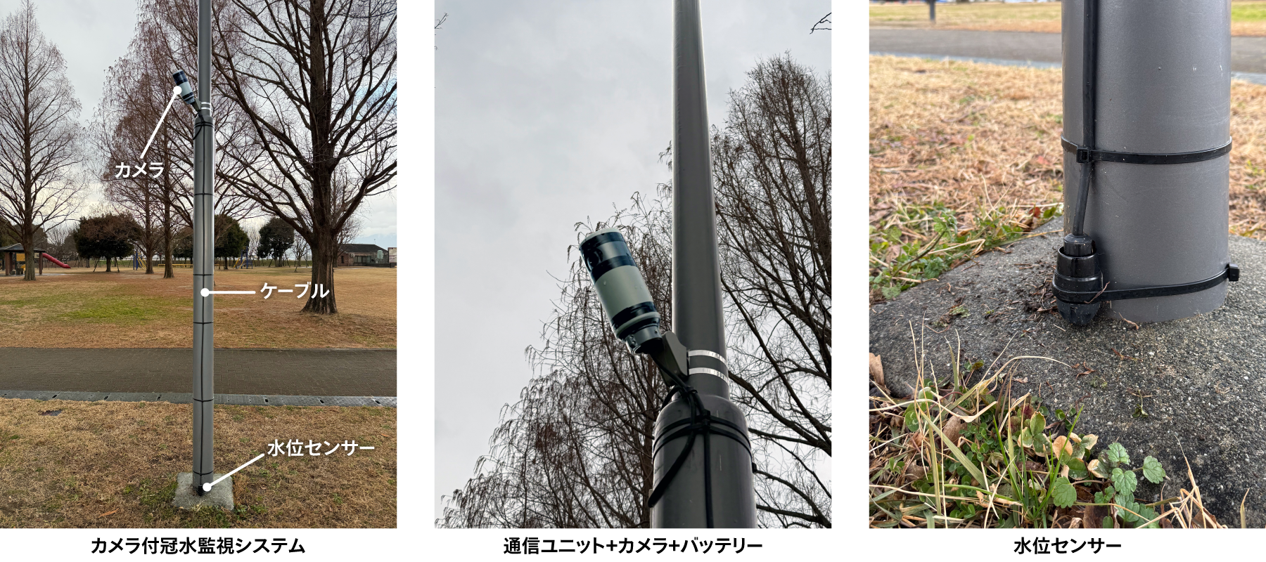 カメラ付冠水監視システム